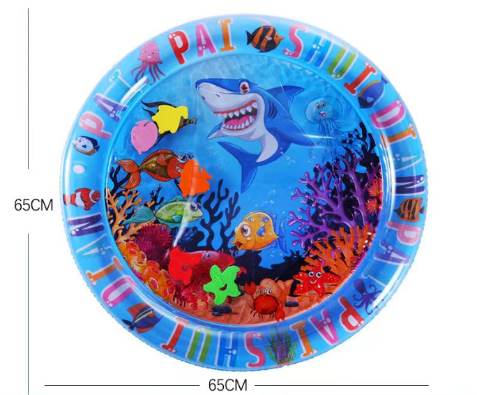 Summer Cooling Pet Water Bed – Inflatable Ice Mat for Dogs & Cats, Puppy Cooling Pad, Non-Toxic PVC Pet Mat for Kennels & Homes