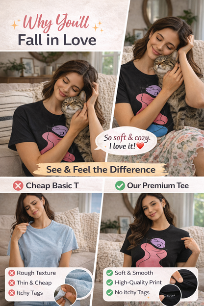 Feel the Difference ? – The Cat Tee You’ll Never Want to Take Off